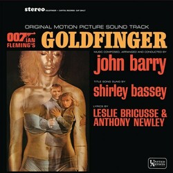 John Barry Goldfinger Original Motion Picture Soundtrack  LP Feats. Shirley Bassey