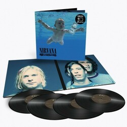 Nirvana Nevermind 20Th Anniversary Deluxe Edition 4 LP 180 Gram Vinyl Remastered Double Gatefold