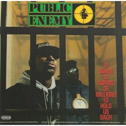 Public Enemy It Takes A Nation Of Millions To Hold Us Back 25Th Anniversary 2 LP 3D Lenticular Cover