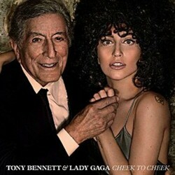 Tony Bennett/Lady Gaga Cheek To Cheek Deluxe  LP+7''+Cd+Dvd Autographed! Sheet Music Handkerchief Art Prints Newspaper Black Leather-Finished Box