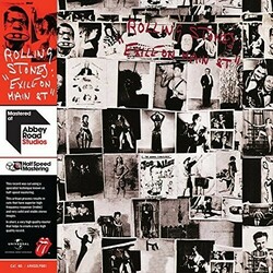 The Rolling Stones Exile On Main Street 2 LP 180 Gram Half-Speed Mastered Vinyl Widespine Obi-Strip