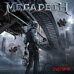 Megadeth Dystopia  LP New 15Th Studio Album Black Vinyl