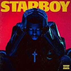 The Weeknd Starboy 2 LP Translucent Red Colored Vinyl Gatefold