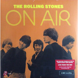 The Rolling Stones On Air: A Bbc Recording 2 LP 180 Gram Black Vinyl