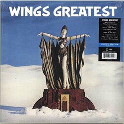 Wings (Paul Mccartney) Greatest  LP Blue Vinyl Limited