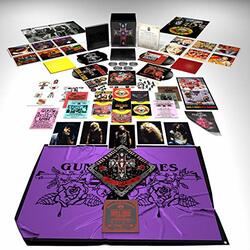 Guns N' Roses Appetite For Destruction: Locked N' Loaded 7 LP+4Cd+Bluray Audio+6X7''+Usb+Book Box 180 Gram Handmade 3D Cross 12 Lithos 5 Rings/Pins/Gu