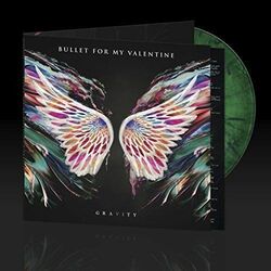 Bullet For My Valentine Gravity  LP Green Colored Vinyl Limited