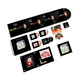 Led Zeppelin The Song Remains The Same Super Deluxe 2Cd/4 LP/3Dvd Box Newly Remastered 180G Hd Download Numbered Art Print 28Pg Book Replica 1977 Japa