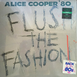 Alice Cooper Flush The Fashion  LP Green Vinyl Back To The 80'S Indie-Retail Exclusive