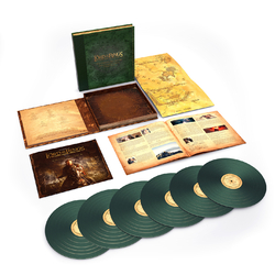 Howard Shore The Lord Of The Rings: The Return Of The King The Complete Recordings Soundtrack 6 LP Box Green Colored Vinyl Numbered Limited To 8000