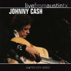 Johnny Cash Live From Austin Tx  LP Coke Bottle Clear Vinyl Limited To 500