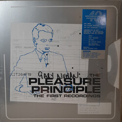 Gary Numan The Pleasure Principle: The First Recordings 2 LP Orange Colored Vinyl