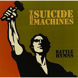 The Suicide Machines Battle Hymns  LP Mixed Colored Vinyl Poster Limited To 1000