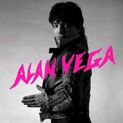 Alan Vega Alan Vega  LP 180 Gram Orange Colored Vinyl Huge A1 Screenprinted Neon Poster Download Limited