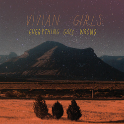 Vivian Girls Everything Goes Wrong  LP Half Yellow & Half Black Colored 180 Gram Vinyl Download