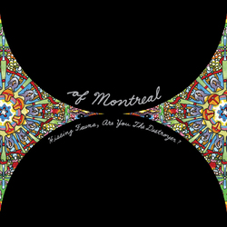 Of Montreal Hissing Fauna Are You There Destroyer? 2 LP 180 Gram Red And Yellow Colored Vinyl Tri-Fold Jacket 12X12'' Lyric Booklet Download Bonus Tra