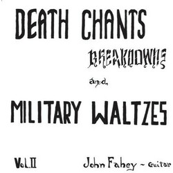 John Fahey Death Chants Breakdowns And Military Waltzes  LP Blue Vinyl