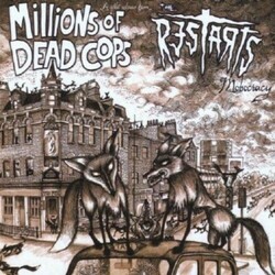 M.D.C. / Restarts Mobocracy  LP First 1000 On Translucent Red Vinyl