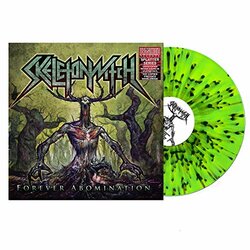 Skeletonwitch Forever Abomination  LP Green Colored Vinyl With Yellow Black & Mint Splatter Limited