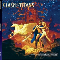 Laurence Rosenthal Clash Of The Titans Soundtrack 2 LP 180 Gram Uv Coated Gatefold Polywrap Bag