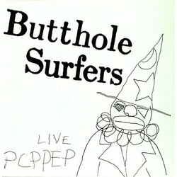 Butthole Surfers Live Pcppep Ep Clear Colored Vinyl