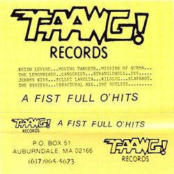 Various Artists Taang! Records: A Fist Full O' Hits Vinyl LP