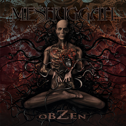 Meshuggah Obzen 2 LP Brown Colored Vinyl Gatefold Limited To 700