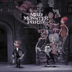 Various Artists Mad Monster Party Soundtrack  LP Heavyweight Vinyl Pink And Yellow Swirl Colored Vinyl Gatefold Printed Insert