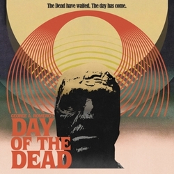 John Harrison Day Of The Dead Soundtrack 2 LP 'Blood Smear' Colored Vinyl Remastered 11X22 Newspaper Insert