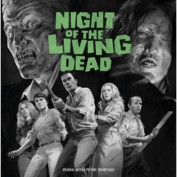 Various Artists Night Of The Living Dead Soundtrack 2 LP 180 Gram 'Ghoul' Green Colored Vinyl 11X11 Booklet