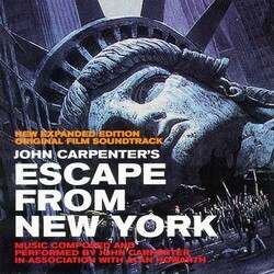 John Carpenter With Alan Howarth Escape From New York Expanded Soundtrack 2 LP 180 Gram Gatefold Original Dialogue On Disc 2 Limited To 1500
