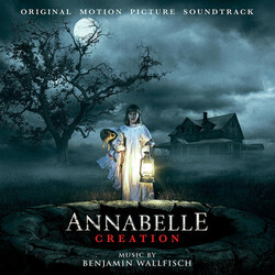 Benjamin Wallfisch Annabelle Creation Soundtrack  LP White Colored Vinyl Printed Inner Sleeve