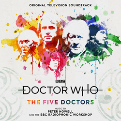 Peter Howell Doctor Who: The Five Doctors 2 LP Gatefold