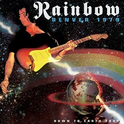 Rainbow Denver 1979 2 LP Red Green Or Blue Vinyl Gatefold Holographic Foil Jacket Limited To 3000