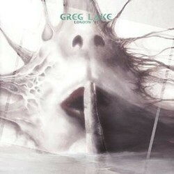 Greg Lake London '81  LP Clear Vinyl Printed Inner Sleeve Limited