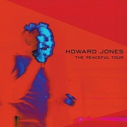 Howard Jones The Peaceful Tour  LP Blue Vinyl Limited