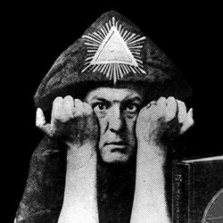 Aleister Crowley The Evil Beast  LP Red Or White Vinyl Silk-Screened Numbered Jackets Limited To 666 Of Each Color