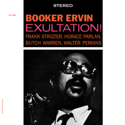 Booker Ervin Exultation!  LP 200 Gram Stereo Audiophile Vinyl