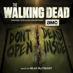 Bear Mccreary The Walking Dead Soundtrack 2 LP Dark Camo Green Colored Vinyl Gatefold Poster Liner Note Insert