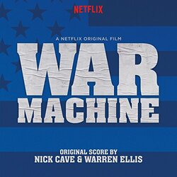 Nick Cave & Warren Ellis War Machine Netflix Original Film Soundtrack 2 LP Blue Vinyl 45 Rpm Gatefold