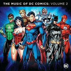 Various Artists The Music Of Dc Comics: Volume 2 2 LP Poster