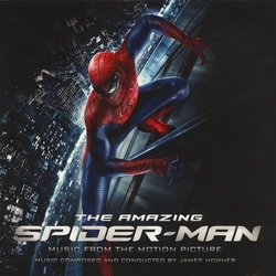 James Horner The Amazing Spider-Man Soundtrack 2 LP Double-Width Jacket 12''X24'' Full-Color Poster