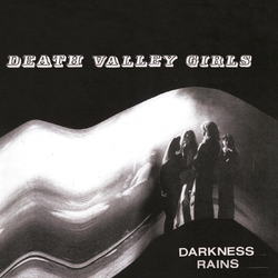 Death Valley Girls Darkness Rains  LP Translucent Red Colored Vinyl With Black Splatter