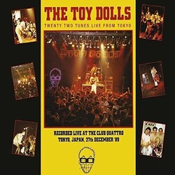 The Toy Dolls Twenty Two Tunes Live From Tokyo 2 LP Yellow Colored Vinyl