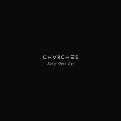 Chvrches Every Open Eye  LP Coke Bottle Clear Vinyl Alternate Black Slip Cover Indie-Retail Exclusive