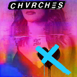 Chvrches Love Is Dead  LP Translucent Light Blue Colored Vinyl