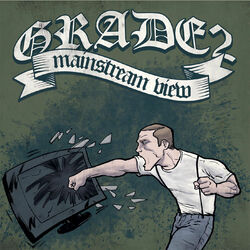 Grade 2 Mainstream View  LP Ultra Clear With A Swamp Green & Bone Twist Vinyl Gatefold Download Limited To 200