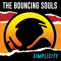 The Bouncing Souls Simplicity  LP Half Clear/Half Red Colored Vinyl Download Limited To 3000