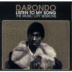 Darondo Listen To My Song: The Music City Sessions  LP Black Vinyl