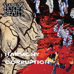 Napalm Death Harmony Corruption  LP